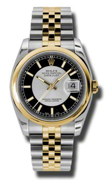 Rolex Datejust 116203SBKSJ Stainless Steel and 18K Yellow Gold