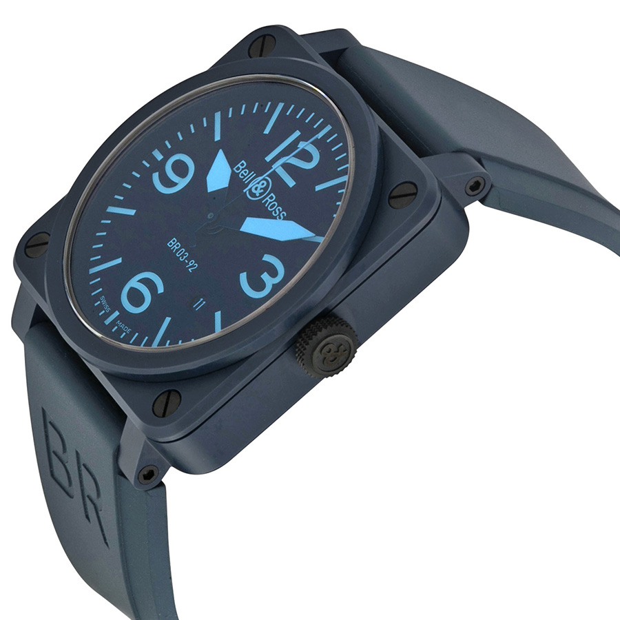 Bell & Ross BR0392-CERAM-BLUE