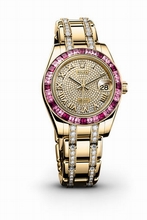 Rolex  Datejust 81348SSRDPM Diamond Pave Watch