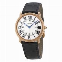 Cartier  Ronde Louis W6800251 18kt Rose Gold Watch