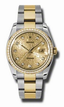Rolex  Datejust 116243CJDO Stainless Steel and 18kt Yellow Gold Watch