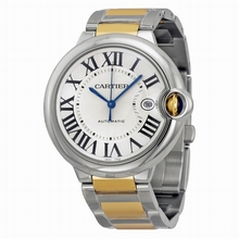 Cartier  Ballon Bleu de W69009Z3 Silver Watch