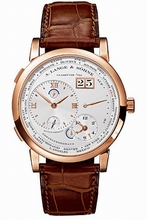 A. Lange & Sohne A. Lange & Sohne 116.032 Offset Home Time Silver Watch