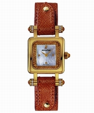 Audemars Piguet  Deva 67420BA.ZQ.A082CU.01 Mother of Pearl dial set with cognac-colored sapph Watch
