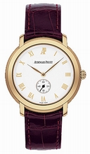 Audemars Piguet  Jules Audemars 15056OR.OO.A067CR.02 White Guilloche Watch