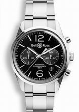  Bell and Ross Vintage BRG126-BL-ST/SST Mens Watch