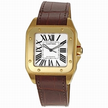 Cartier  Santos de W20071Y1 18kt Yellow Gold Watch