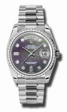   Day-Date 118346BKMDP Platinum President Watch