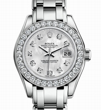 Rolex  80299MDPM White Mother of Pearl Watch