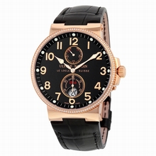 Ulysse Nardin  Maxi Marine 266-66-BLACK 18kt Rose Gold Watch