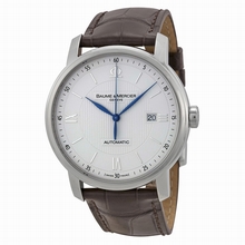 Baume et Mercier  Classima 8731 Silver Guilloche Watch