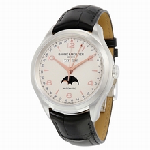 Baume et Mercier  Clifton 10055 Silver Watch