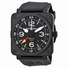 Bell & Ross Bell and Ross Aviation BR-01-93 GMT Stainless Steel Watch