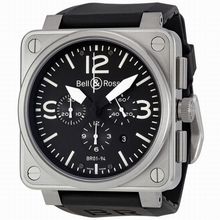 Bell & Ross Bell and Ross Aviation BR0194-BL-ST Stainless Steel Watch