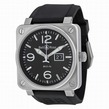 Bell & Ross Bell and Ross Aviation BR0196-BL-ST Automatic Watch