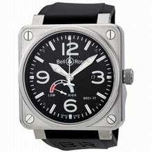 Bell & Ross Bell and Ross Aviation BR0197-BL-ST Black Watch