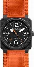  Bell and Ross Aviation BR0392-O-CA Swiss Made Watch