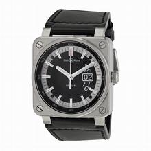  Bell and Ross Aviation BR0396-SI-ST Mens Watch