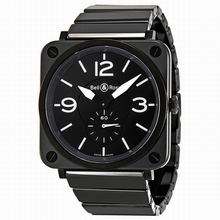 Bell & Ross Bell and Ross Aviation BRS-BL-CERAMIC/SCE Quartz Watch