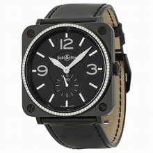 Bell & Ross Bell and Ross Aviation BRS-BLKD-CER-PHT Black Watch
