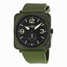Bell & Ross Bell and Ross Aviation BRS-CERAM-MIL/SRB Quartz Watch