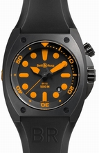 Bell and Ross Marine BR0292-Orange Automatic Watch