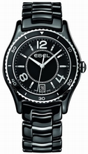 Ebel  1216142 Black Ceramic and Stainless Steel Watch