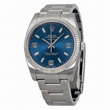 Rolex  Airking 114234BLASO Stainless Steel Watch