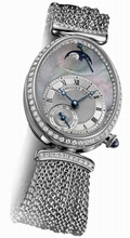 Breguet  Reine de Naples 8908BB/5T/J70.D0DD Black Mother of Pearl Watch