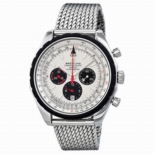 Breitling  Chrono-Matic A1436002/G658 Silver Watch