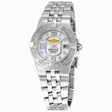 Breitling  Galactic A71340L2-A679SS Mother of Pearl Watch