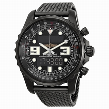 Breitling  Professional M7836522-BA26SS Black Carbon Base Stainless Steel Watch