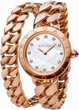 Bvlgari  102052 White Mother-of-Pearl Watch