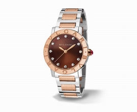 Bvlgari  102157 Brown Lacquered Watch