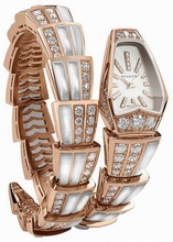 Bvlgari  Serpenti Jewellery 102124 White Mother-of-Pearl Watch
