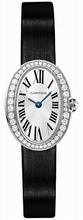 Cartier  Baignoire WB520027 Silver sunray Watch