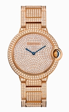 Cartier  Ballon Bleu de HPI00489 Diamond Pave Watch
