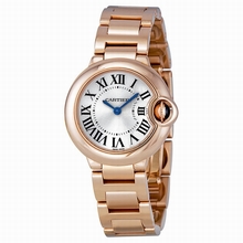 Cartier  Ballon Bleu de W69002Z2 18k Rose Gold Watch