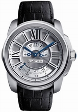 Cartier  Calibre de W7100026 Slate grey guilloche Watch