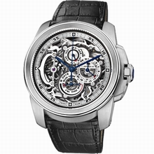 Cartier  Calibre de W7100031 Platinum Watch