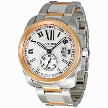 Cartier  Calibre de W7100036 Stainless Steel Watch