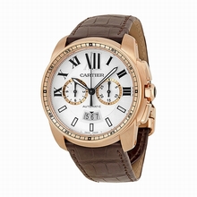 Cartier  Calibre de W7100044 Silver Watch