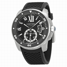 Cartier  Calibre de W7100056 Stainless Steel Watch