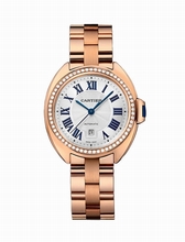 Cartier  Cle WJCL0003 Silver Flinque Sunray Watch