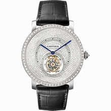 Cartier  Rotonde de HPI00592 18kt Rhodiumized White Gold Watch