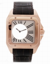 Cartier  Santos de W20115Y1 18kt Rose Gold Watch