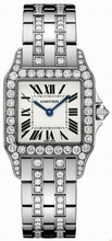 Cartier  Santos de WF9010YC Silver Watch