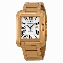 Cartier  Tank Anglaise W5310003 Silver Flinque Watch
