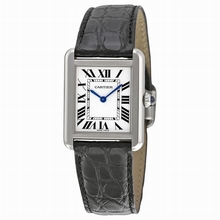 Cartier  Tank W5200005 Silver Watch