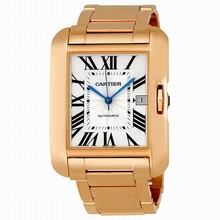 Cartier  Tank W5310002 18k Rose Gold Watch